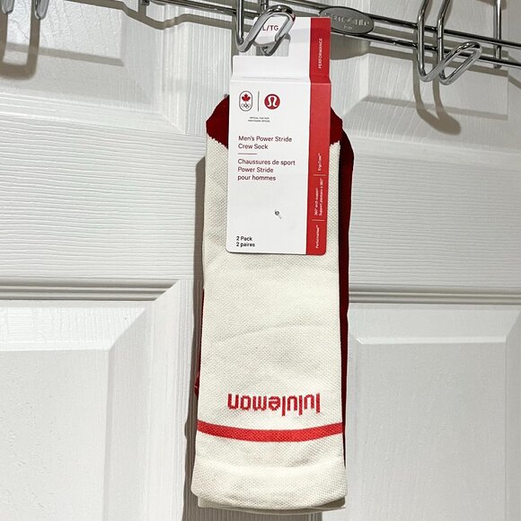 Lululemon Men's Power Stride Crew Socks - Picture 2 of 7